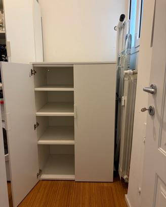 Scaffale bianco Ikea Platsa 120x80x60