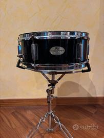 Rullante Pearl Forum Series - 14" x 5.5" - Nero