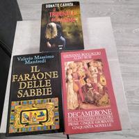 Set tre libri narrativa 