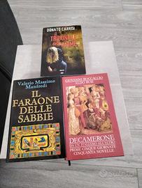 Set tre libri narrativa 