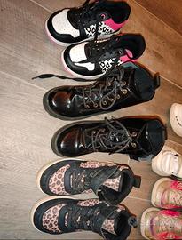 8 paia scarpe bambina 31–33 Champion Skechers...