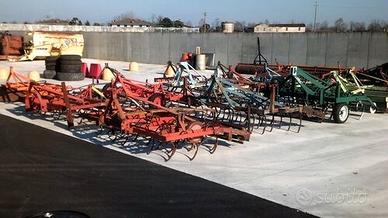 ASSORTIMENTO DI VIBROCOLTIVATORI COLTIVATORI E RIP