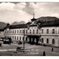 Cartolina Domodossola Stazione Ferroviaria Anni 50