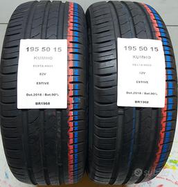 2 GOMME 195 50 15 KUMHO BR1968