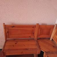 Tavolo e cassapanca
