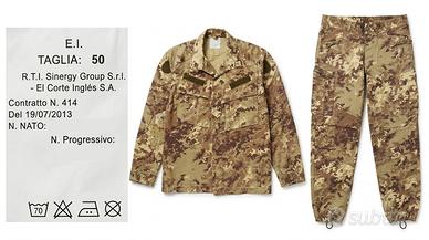 Completo Mimetica Vegetata tg 50 Softair Caccia