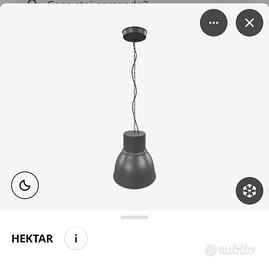 Lampada a sospensione Hektar