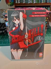 akame ga kill - vol 1-10 prezzo trattabile