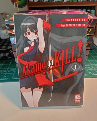 akame ga kill - vol 1-10 prezzo trattabile