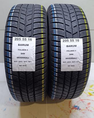 2 GOMME 205 55 16 BARUM 2023 INV RIF4232