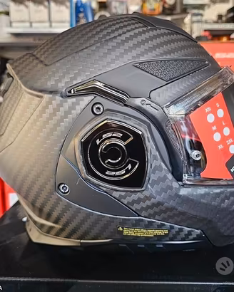 Casco modulare ls2 ff901 advant x carbon carbonio