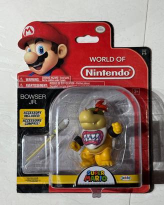 World of Nintendo Bowser Junior with accessory