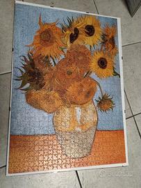 Puzzle Van Gogh 999 pezzi Vaso di Girasoli