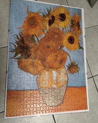 Puzzle Van Gogh 999 pezzi Vaso di Girasoli
