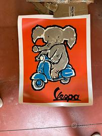Manifesto pubblicitario Vespa