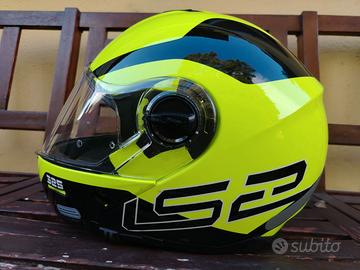 LS2,325 Casco Moto Modulare STROBE