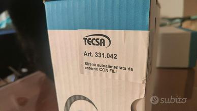 Sirena TECSA da esterno - 331.042