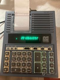 Calcolatrice elettronica Olivetti Divisumma 332.