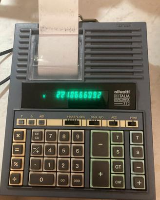 Calcolatrice elettronica Olivetti Divisumma 332.