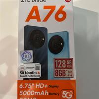 Smartphone ZTE BLADE A76 Android nuovo impacchetta