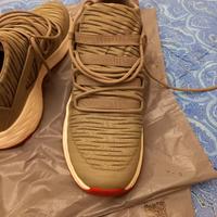 Air Jordan mid sneakers verde militare 42