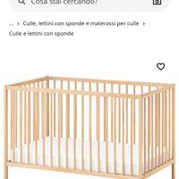 Culla Ikea come nuova
