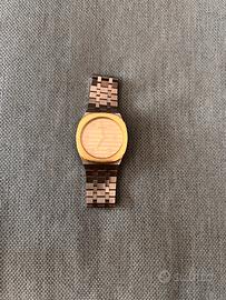 Gucci 25H orologio quadrante oro bracciale acciaio