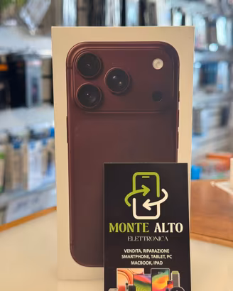 IPHONE 18 PRO 256GB BURGUNDY/CHERRY NUOVO