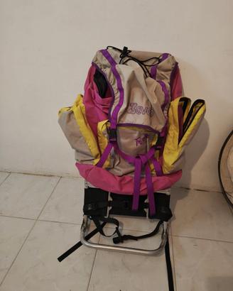 zaino trekking Seven Trek vintage con telaio