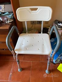 Sedia doccia per disabili
