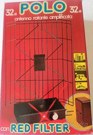 Antenna TV Portatile Rotante Amplificata 