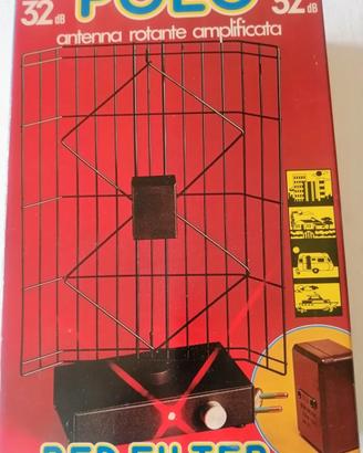 Antenna TV Portatile Rotante Amplificata 