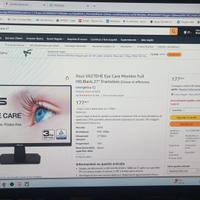 Asus VA27EHE Eye Care Monitor Full HD,Black,27"