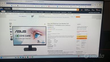 Asus VA27EHE Eye Care Monitor Full HD,Black,27"