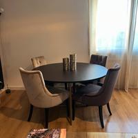 Tavolo pranzo tondo Westwing Legno 6 posti