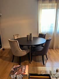 Tavolo pranzo tondo Westwing Legno 6 posti