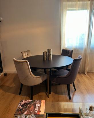 Tavolo pranzo tondo Westwing Legno 6 posti