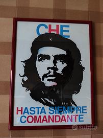 poster con cornice  Che Guevara