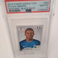 PSA 10 gem mint Kylian Mbappe Rookie RC Sticke 201