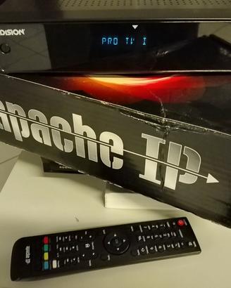 Decoder Edision Apache IP - telecomando e joypad