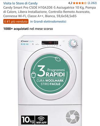 Asciugatrice Candy Smart Pro