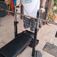 panca "combinata" tecnogym