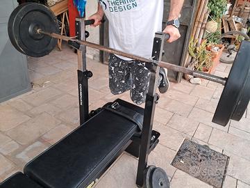 panca "combinata" tecnogym