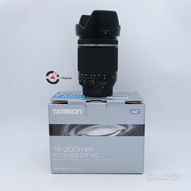 Tamron AF 18-200 F3.5-6.3 Di II VC Nikon Usato
