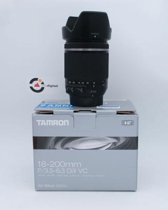Tamron AF 18-200 F3.5-6.3 Di II VC Nikon Usato
