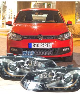 FARI VOLKSWAGEN POLO 6R 6C 09-17 LOOK GTI
