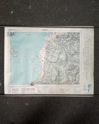 Mappa Militare IGM serie NATO Anni 70