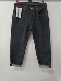 Jeans uomo capri nero carbone Madename