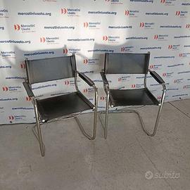 Coppia di Sedie stile Mart Stam