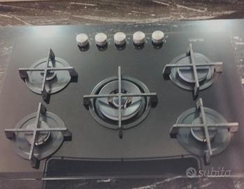 Piano cottura 5 fuochi gas Elba 